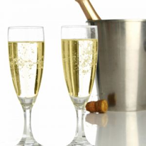 Celebración con Champán