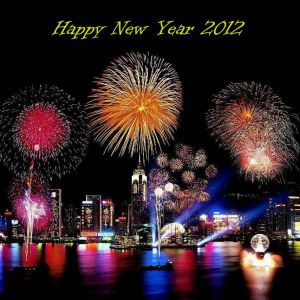 Celebración de Fuegos Artificiales de Año Nuevo