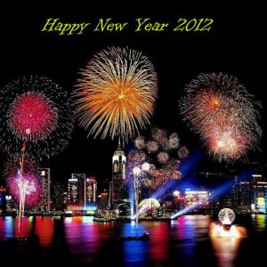 Celebración de Fuegos Artificiales de Año Nuevo