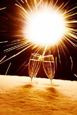 Brindis de Año Nuevo