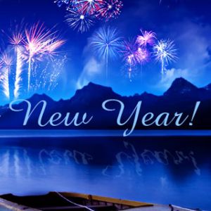 Celebración de Fuegos Artificiales de Año Nuevo