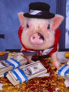 Cerdo con Dinero