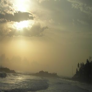 Sereno Atardecer Sobre el Océano