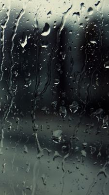 Gotas de Lluvia en la Ventana