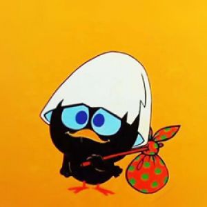 Personaje de Pájaro Divertido