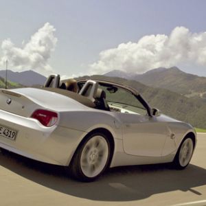 BMW Z4 Convertible en Carretera Escénica