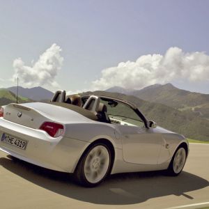 BMW Z4 Convertible en Camino Escénico