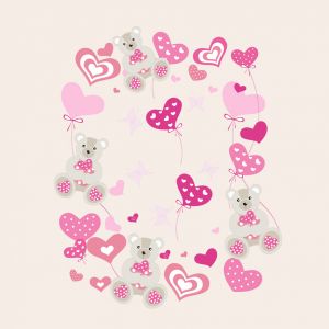 Ositos y Corazones Lindos