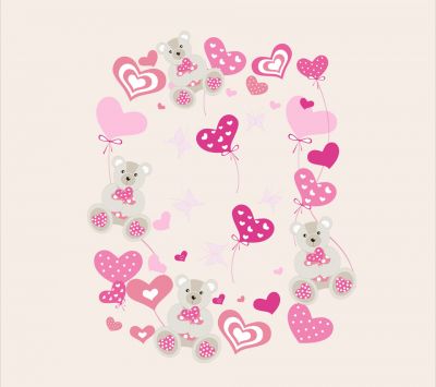 Ositos y Corazones Lindos