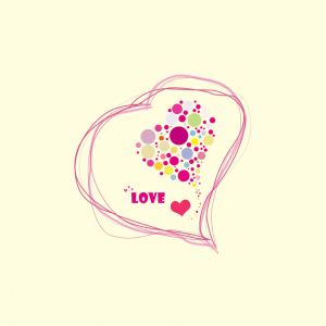 Diseño Colorido de Corazón