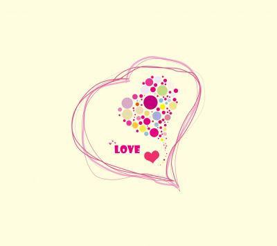 Diseño Colorido de Corazón