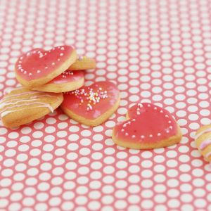 Galletas en forma de corazón