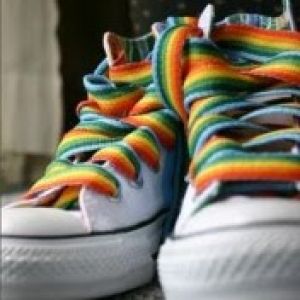 Zapatillas Arcoíris Coloridas