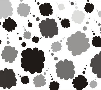Patrones Abstractos en Negro y Gris
