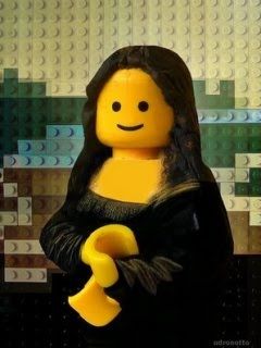 LEGO Mona Lisa