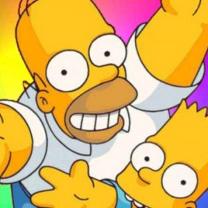 Diversión con Homer y Bart Simpson