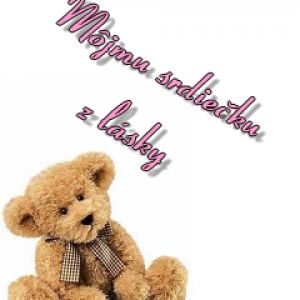 Teddy Bear Adorable con Mensaje de Amor