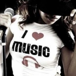 Camiseta I Love Music