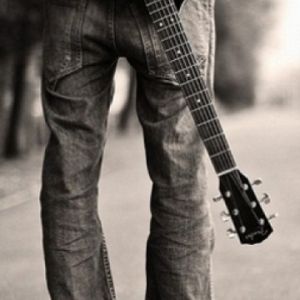 Guitarrista en Jeans