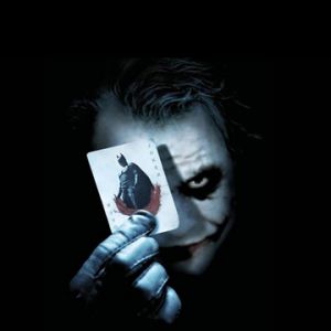 Fondo de Joker con Carta de Juego