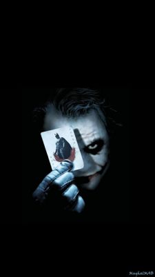 Fondo de Joker con Carta de Juego