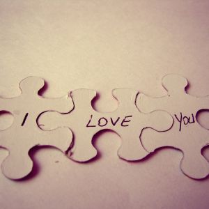 Piezas de Puzzle Te Amo