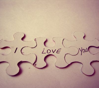 Piezas de Puzzle Te Amo