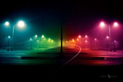 Luces Nocturnas Coloridas