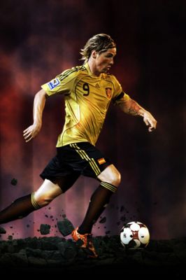 Fernando Torres Acción de Fútbol