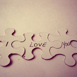 Piezas de Puzzle Te Amo