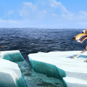 Scrat y la bellota de La Era de Hielo