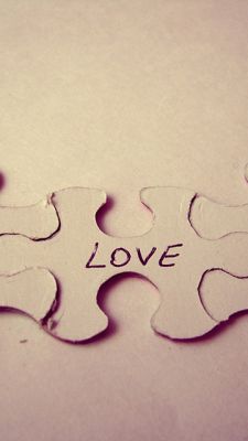 Pieza de Rompecabezas con Amor