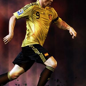 Fernando Torres Acción de Fútbol