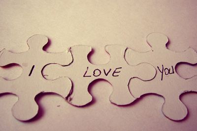Piezas de Puzzle de Amor