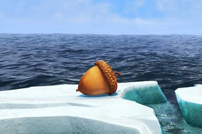 Bellota Divertida en el Hielo