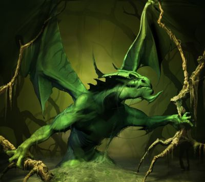 Dragón Verde Místico