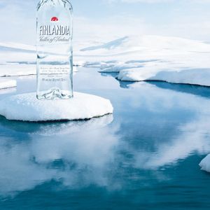 Finlandia Vodka en la Naturaleza