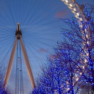 London Eye de Noche