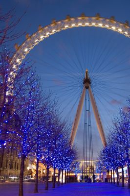 London Eye de Noche