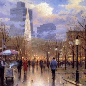 Escena Nocturna de la Ciudad