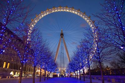 London Eye de Noche