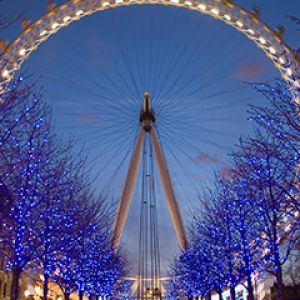 London Eye de Noche