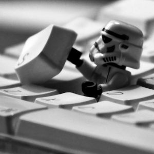 Aventura del Stormtrooper en el Teclado