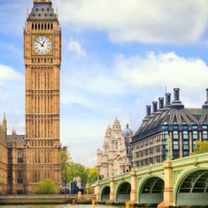 Big Ben y el río Támesis