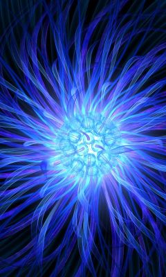 Diseño Abstracto Azul de Luz