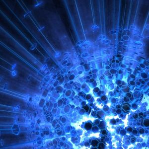 Diseño Tecnológico Abstracto Azul