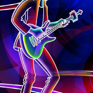 Guitarrista Colorido