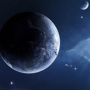 Impresionante Fondo Espacial
