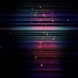 Líneas Abstractas Coloridas del Espacio