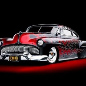 Coche Hot Rod Clásico